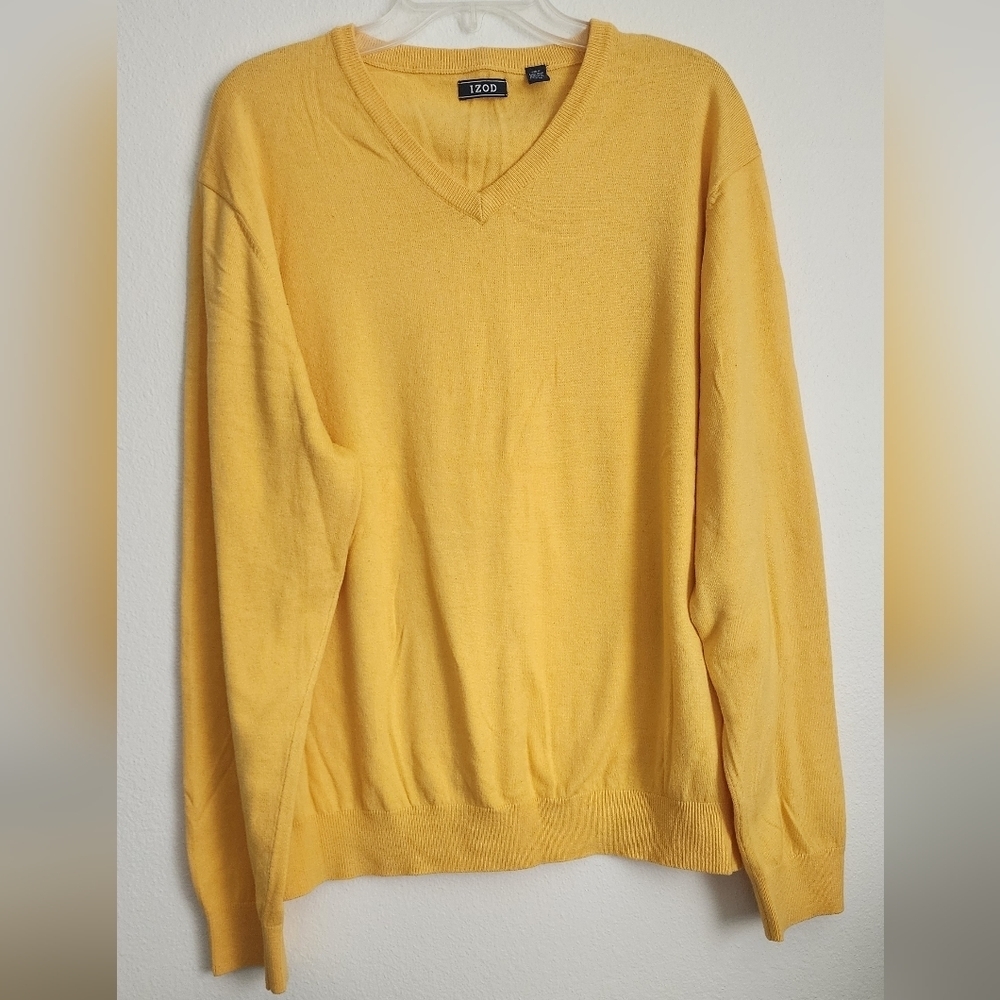 IZOD V-neck Pullover Men's Sweater Size XXL/TTG